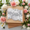 Lace elastic trim for women's underwear, 10cm wide Specification image